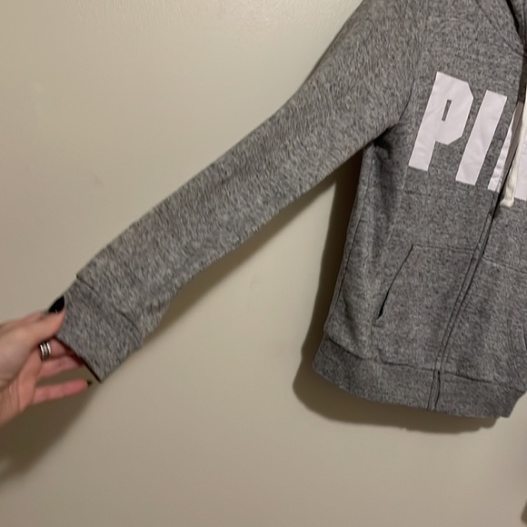 PINK Victoria's Secret Zip-up Hoodie - Picture 2 of 8
